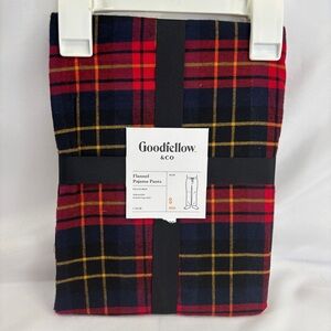 NEW Goodfellow & Co Plaid Flannel Pajama Men's Pants Small